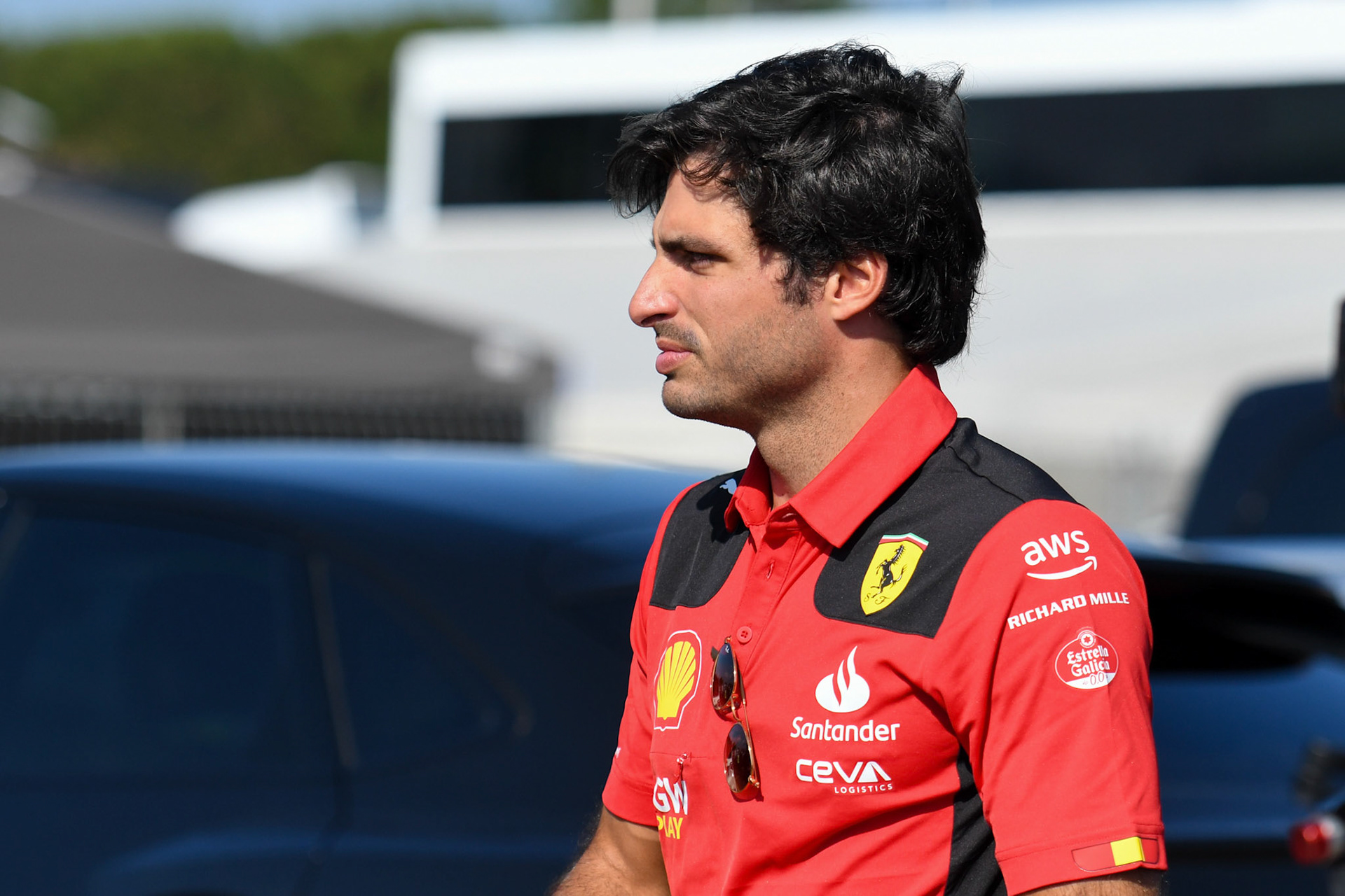 Carlos Sainz (ESP) Scuderia Ferrari; Formel 1 GP Barcelona. Sonntag 04.06.2023