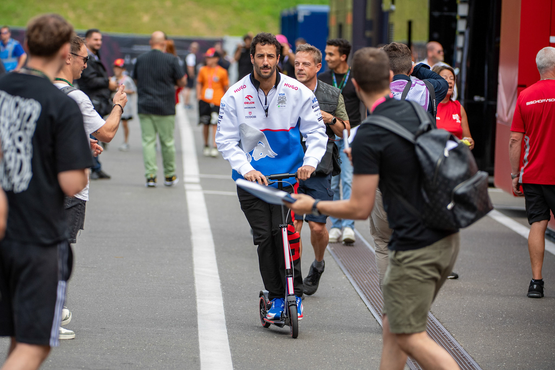 Daniel Ricciardo, #3, Visa Cash App RB Formula One Team;Formel 1 GP Austria / Österreich. Donnerstag, 27.06.2024