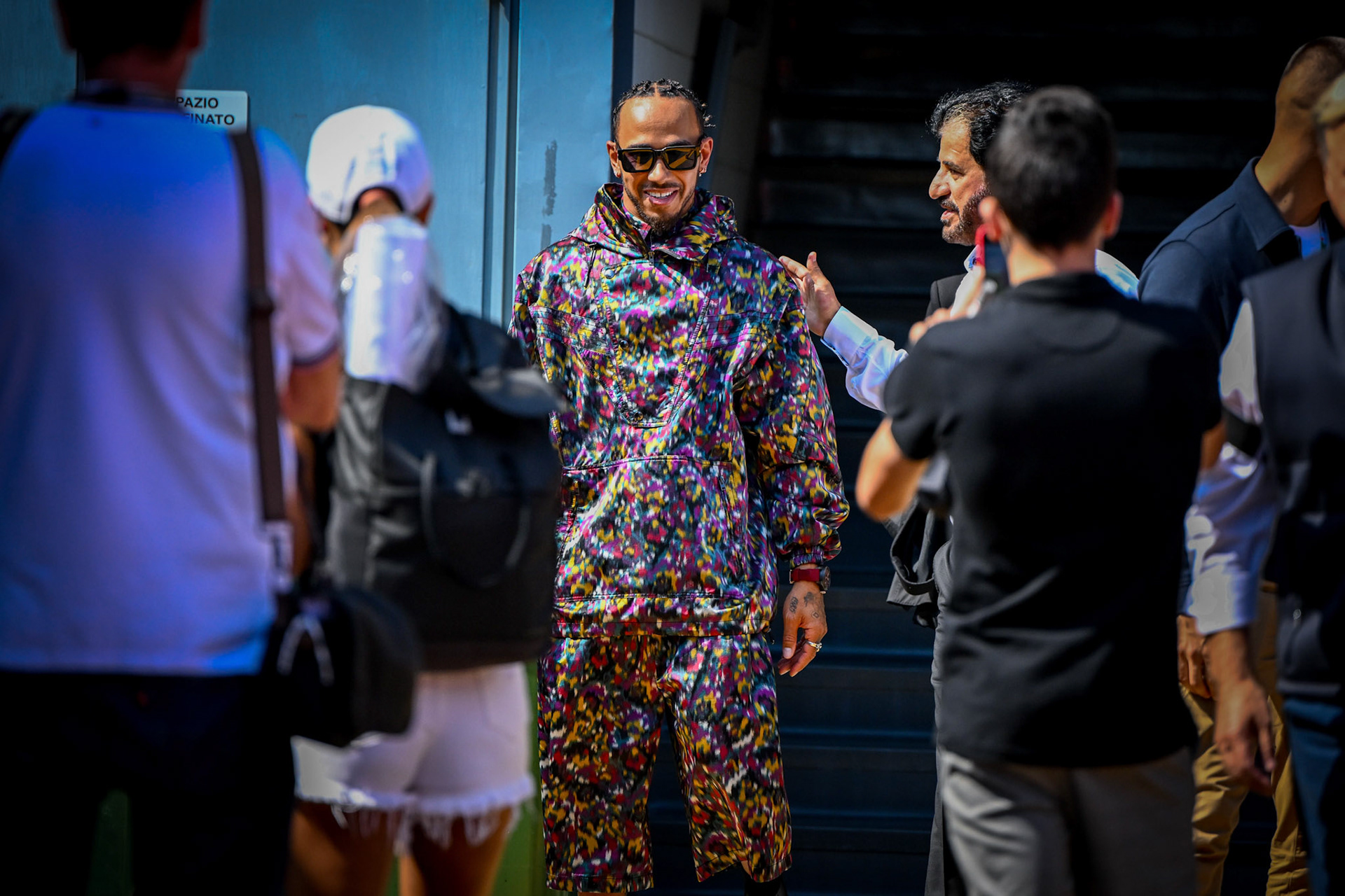 Lewis Hamilton (GBR) Merceds AMG Petronas F1 Team; Formel 1 GP Italien Monza, Freitag, 09.09.2022