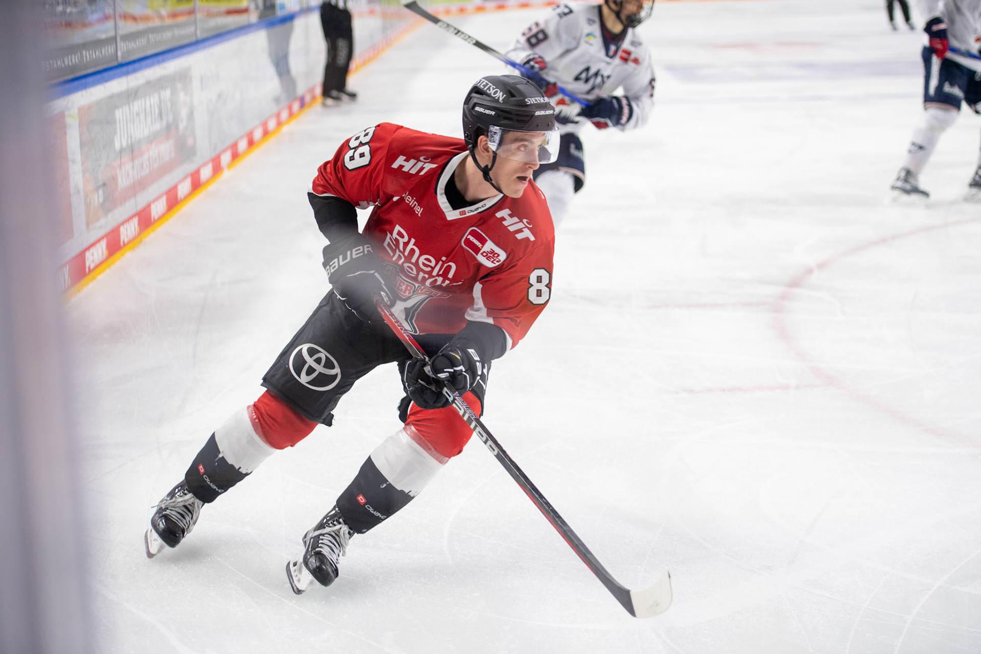 Gregor Macleod; DEL Kölner Haie - Adler Mannheim, 30.09.2023