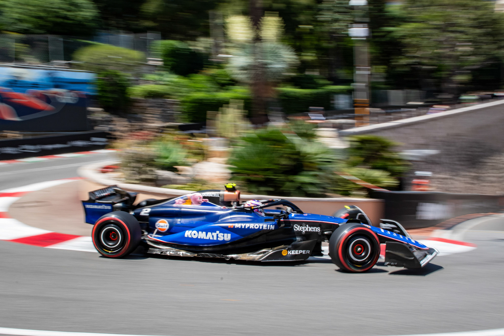 Logan Sargeant #2, Williams Racing; Formel1 GP Monaco Samstag, 25.05.2024