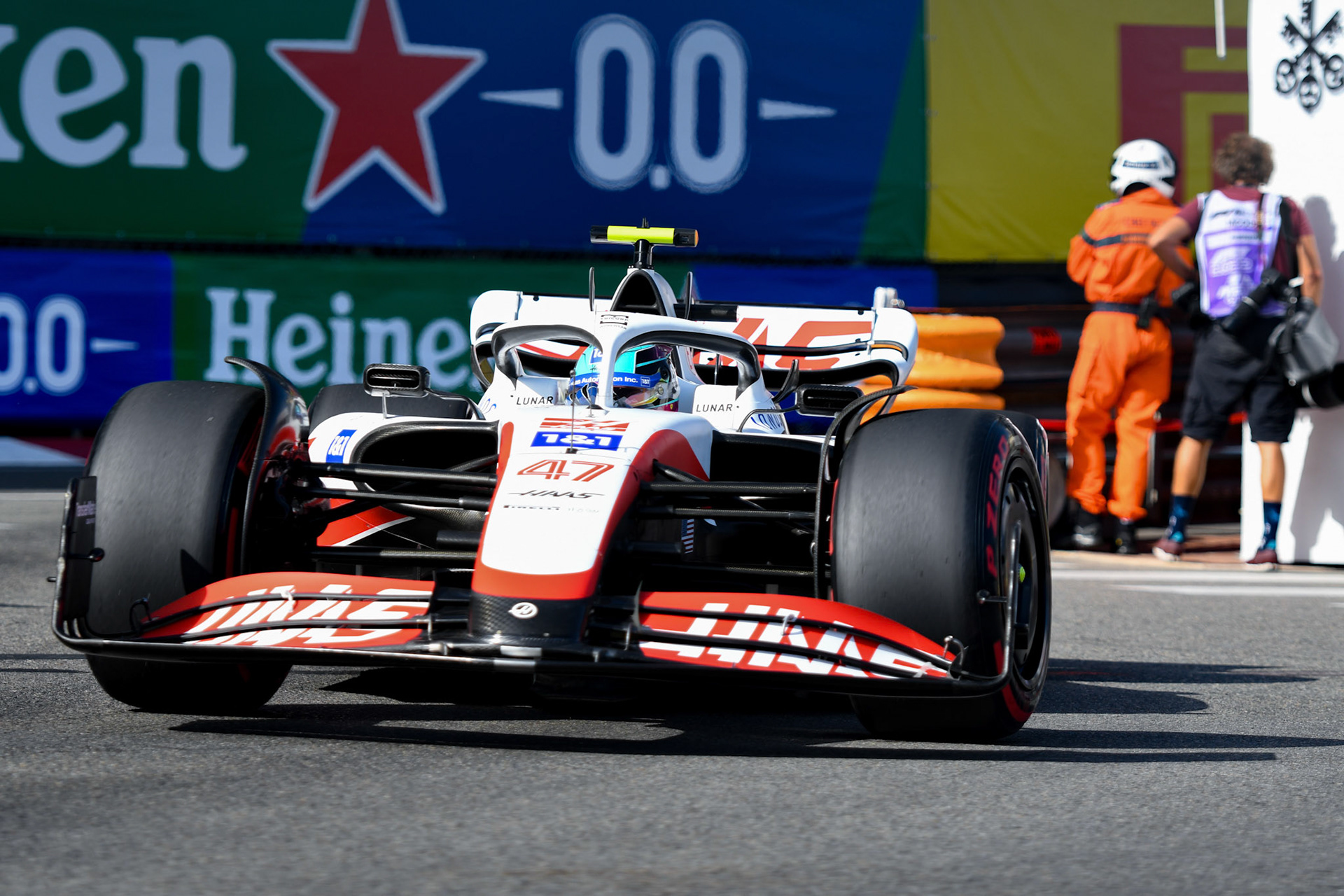 Mick Schumacher (GER) Haas F1 Team; Formel 1 Monaco am 27.05.2022