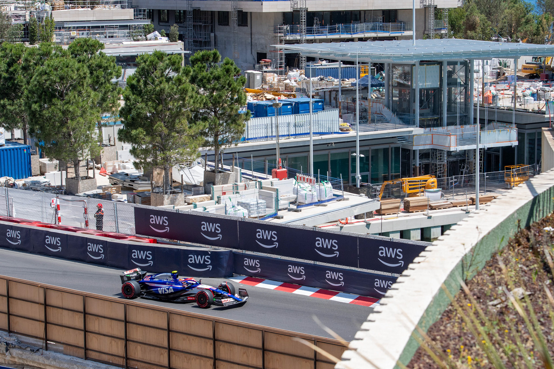 Yuki Tsunoda #22, Visa Cash App RB Formula One Team; Formel1 GP Monaco Samstag, 25.05.2024