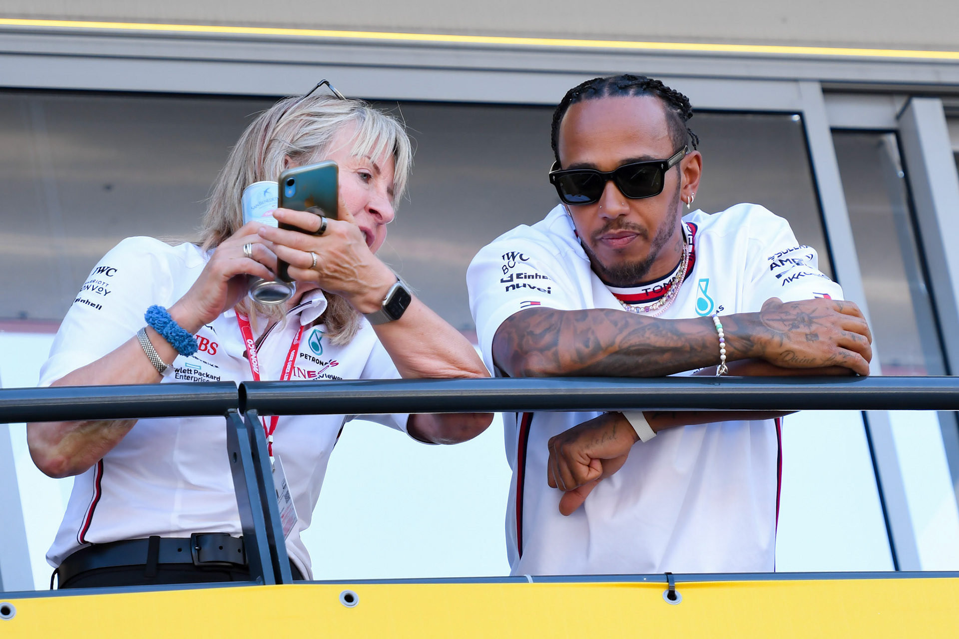 Lewis Hamilton (GBR) Mercedes AMG F1 Team; Formel 1 GP Monaco. Donnerstag 25.05.2023