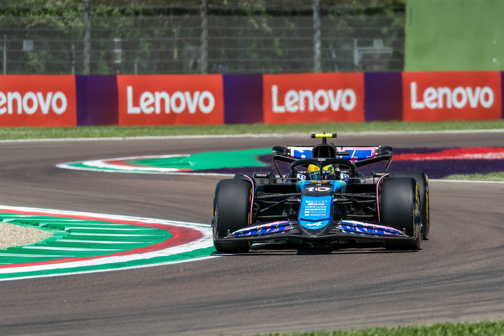 Pierre Gasly #10, BWT Alpine F1 Team; F1 GP Imola / Italien Freitag, 17.05.2024