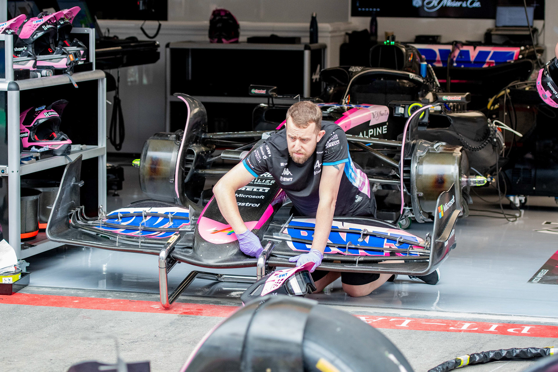 BWT Alpine F1 Team;Formel 1 GP Austria / Österreich. Donnerstag, 27.06.2024