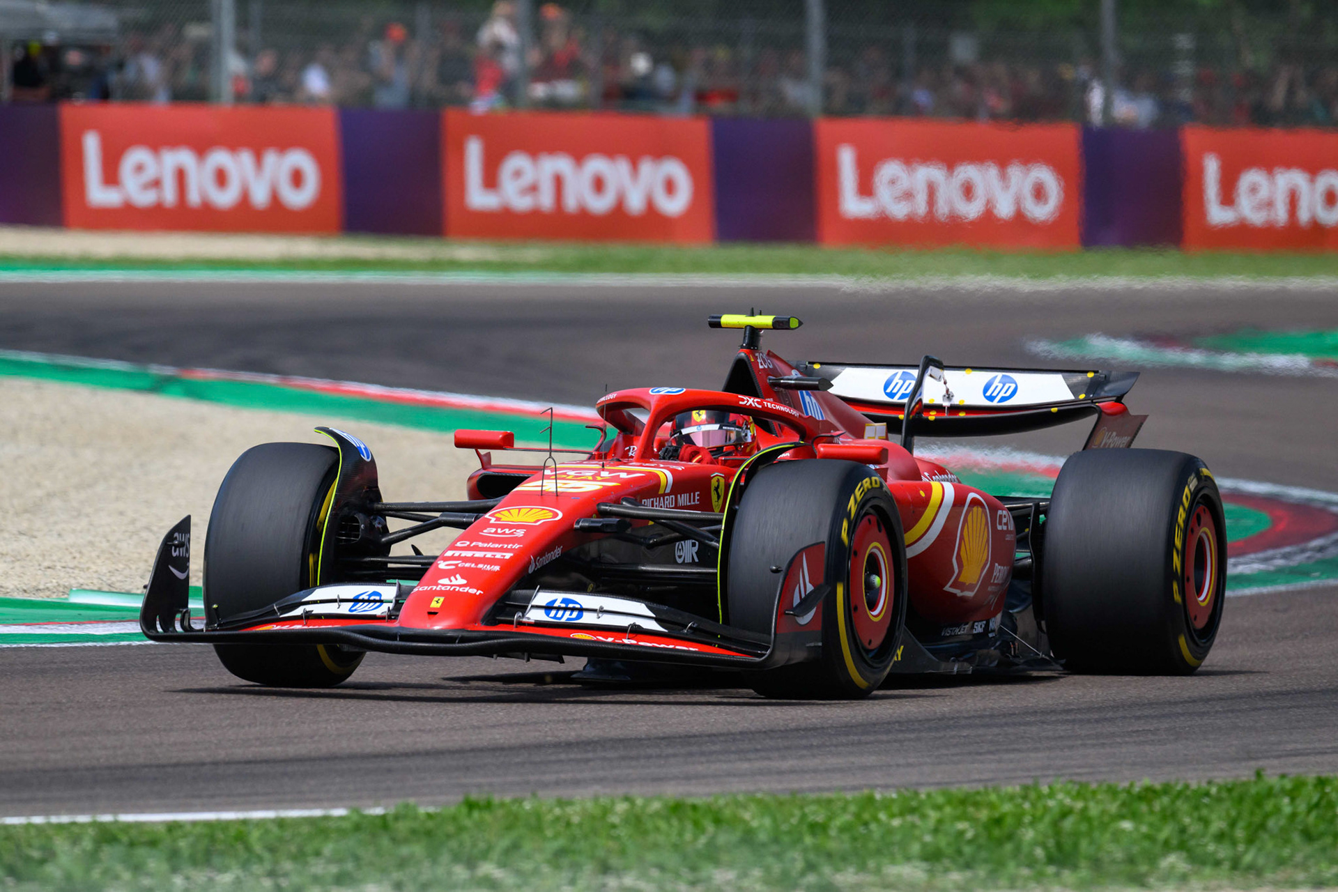 Carlos Sainz #55, Scuderia Ferrari; F1 GP Imola / Italien Sonntag, 19.05.2024