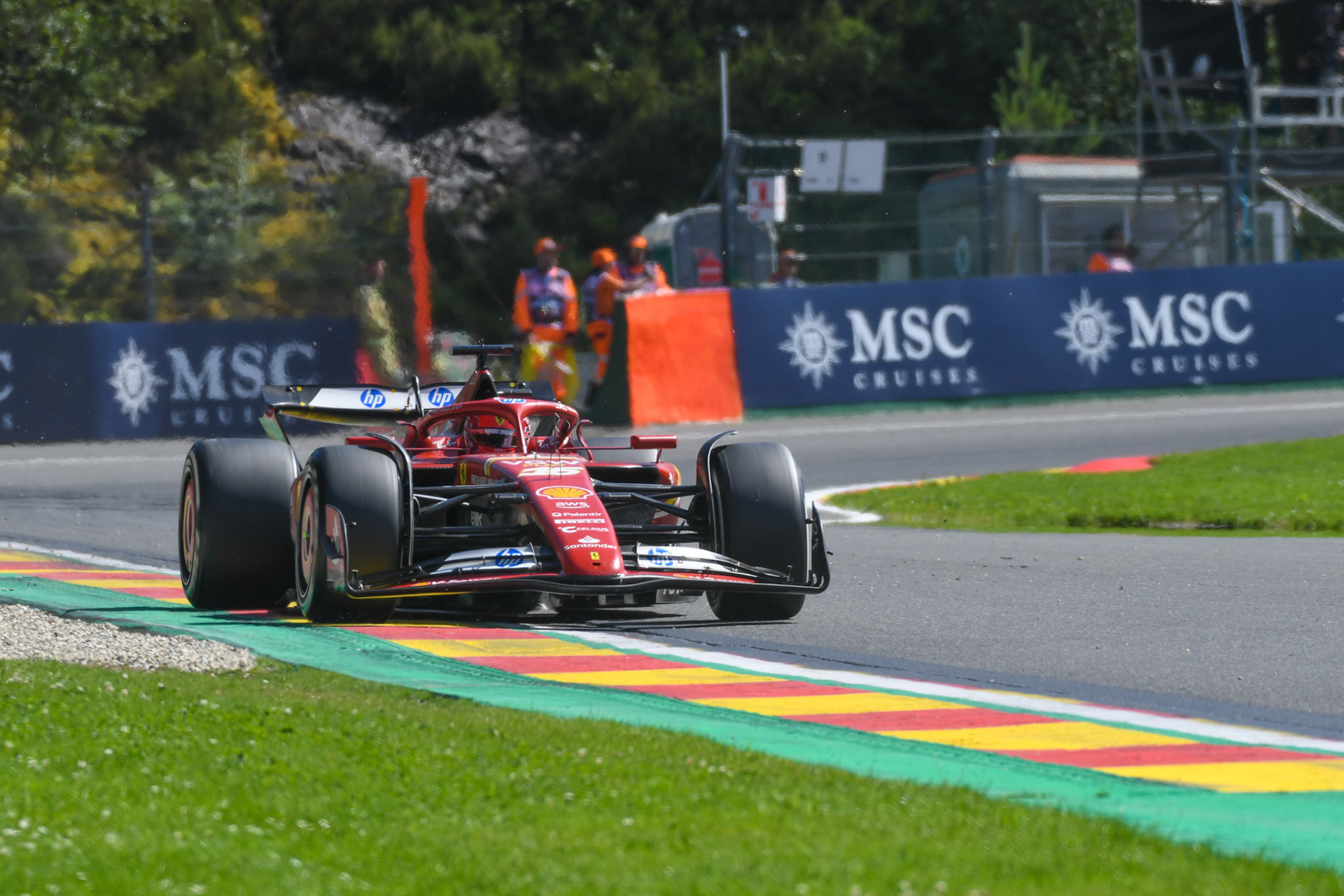 Charles Leclerc #16, Scuderia Ferrari;Formel 1 GP Spa / Belgien. Sonntag, 28.07.2024