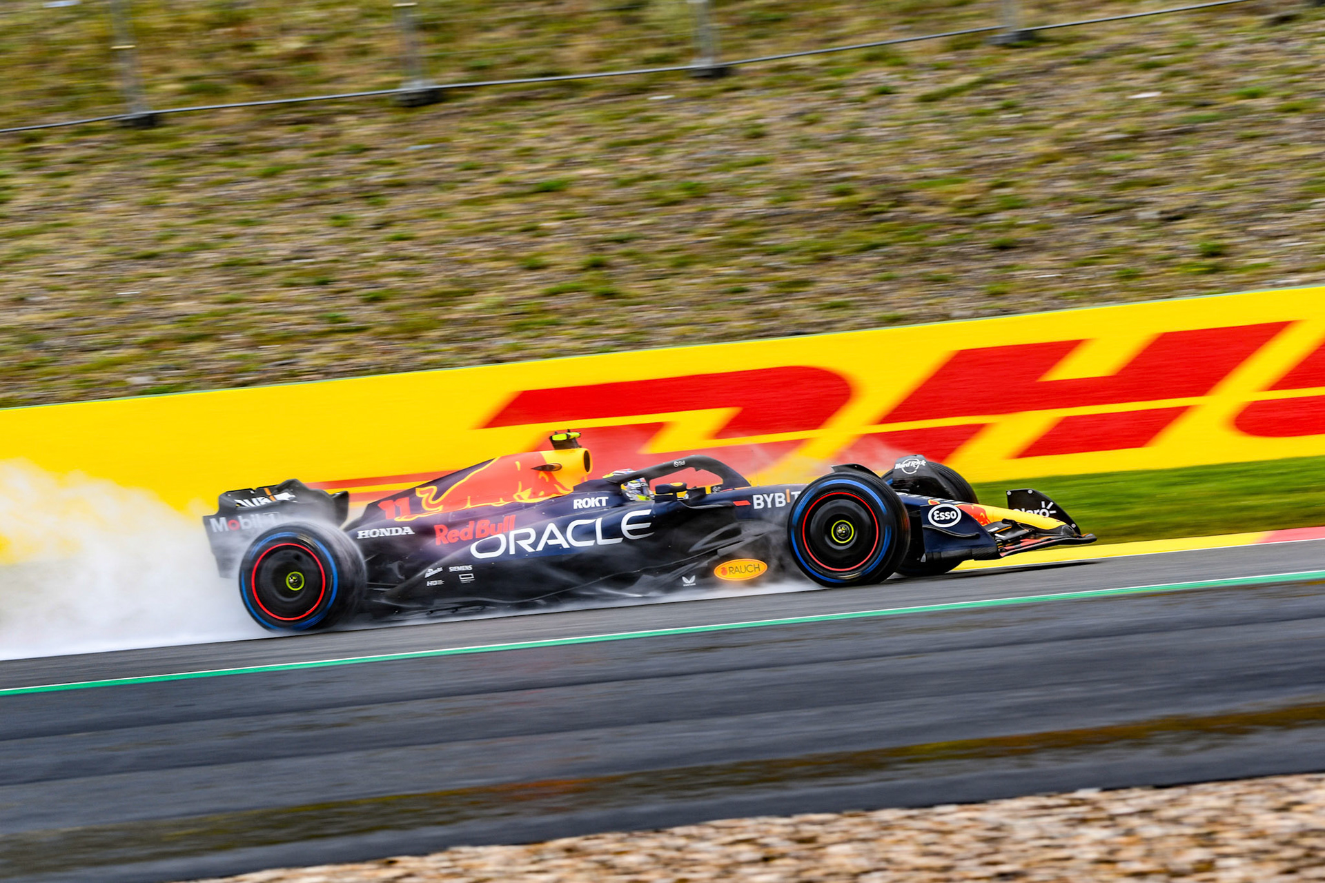 Sergio Perez (MEX) Red Bull Racing; Formel 1 GP Spa Francorchamps/ Belgien. Freitag, 28.07.2023
