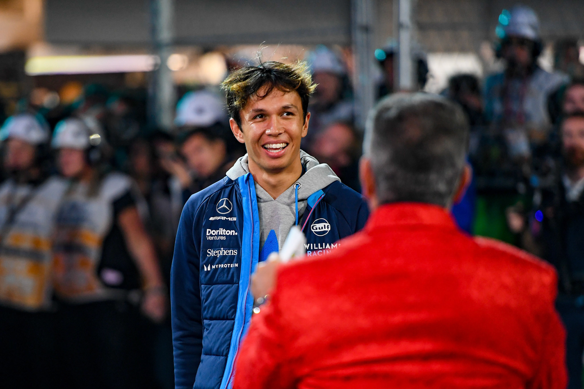 Alexander Albon (THA) Williams Racing;Formel 1 GP USA Las Vegas. Sonntag 19.11.2023
