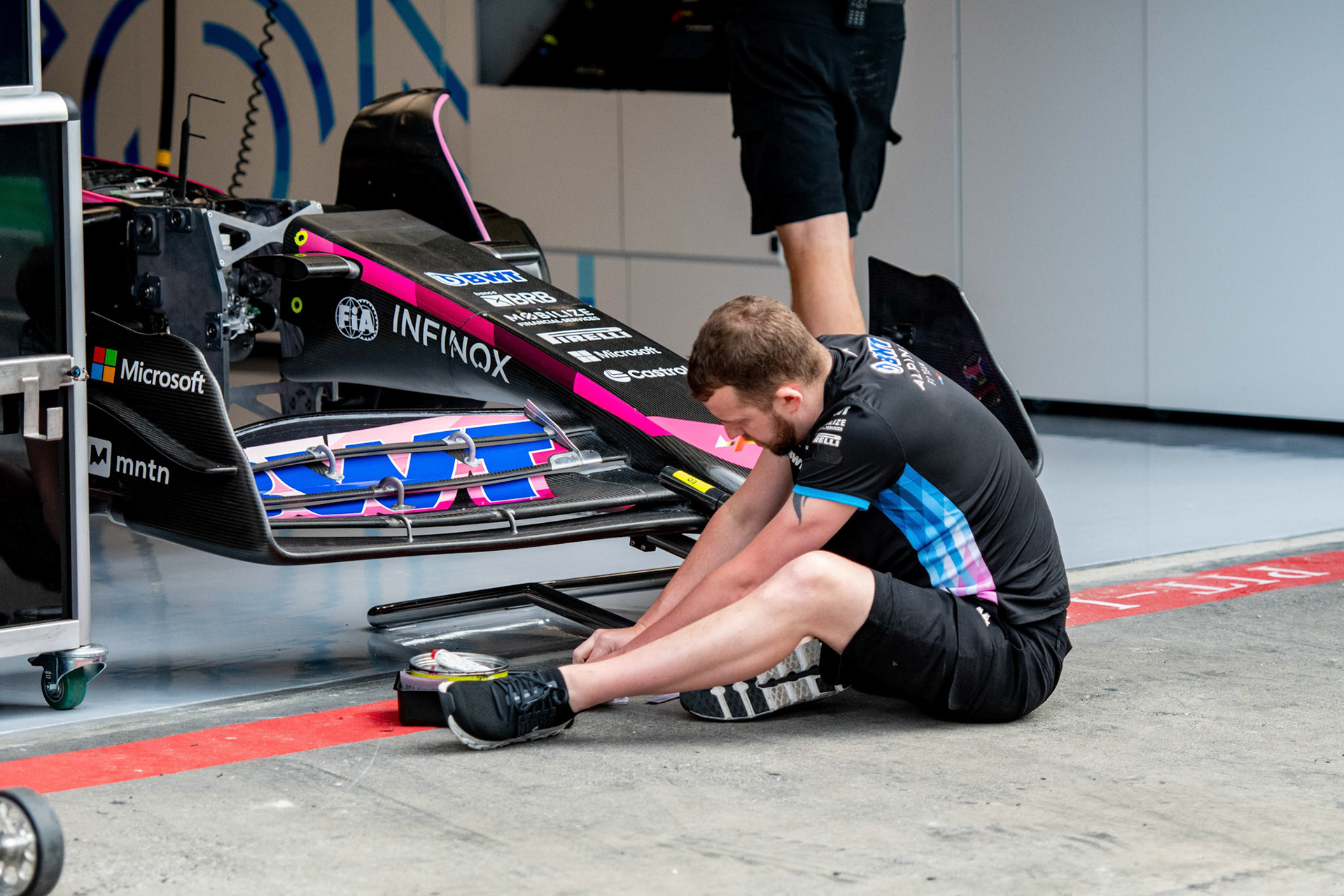 BWT Alpine F1 Team;Formel 1 GP Austria / Österreich. Donnerstag, 27.06.2024