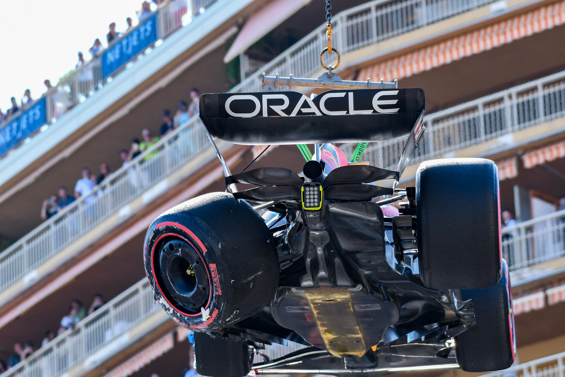 Sergio Perez (MEX) Red Bull Racing Unterboden; Formel 1 GP Monaco. Samstag 27.05.2023