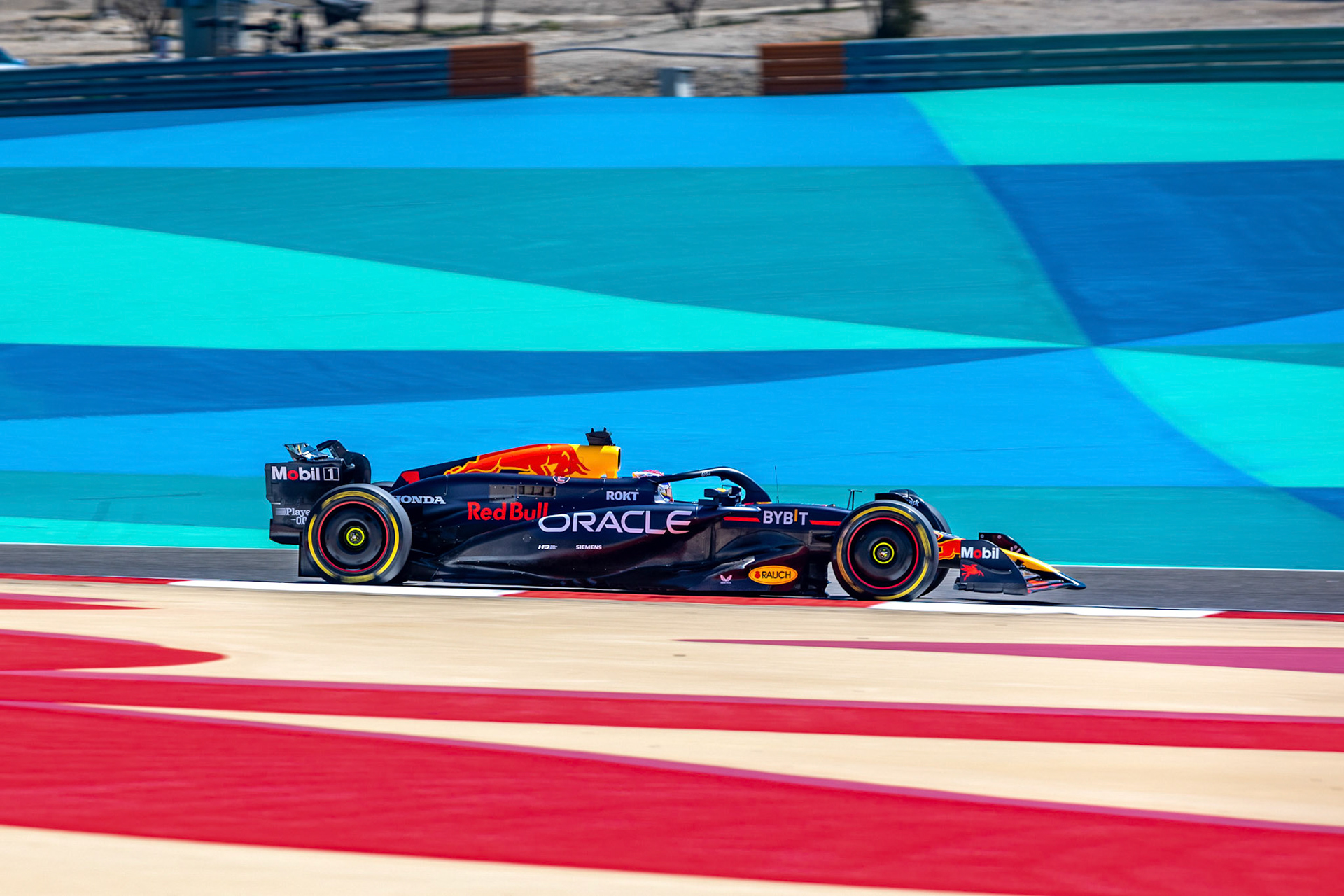 Max Verstappen #1, Oracle Red Bull Racing; Formel 1 Pre-Season Tests Bahrain. Mittwoch, 21.02.2024