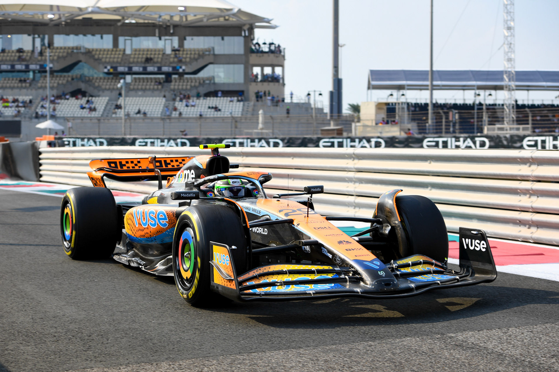 Patricio O’Ward, McLaren F1 Team; Formel 1 GP Abu Dhabi. Freitag 24.11.2023