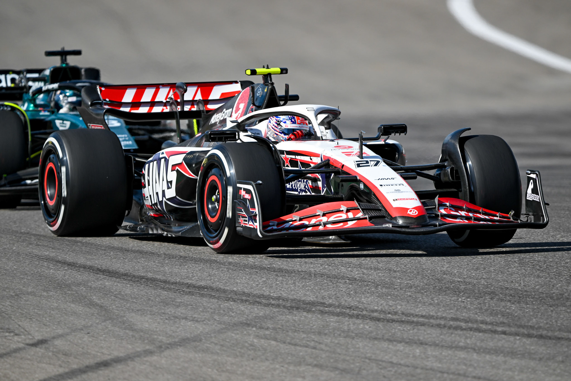 Nico Hülkenberg (GER) Haas F1 Team; Formel 1 GP USA Austin Texas. Sonntag 22.10.2023