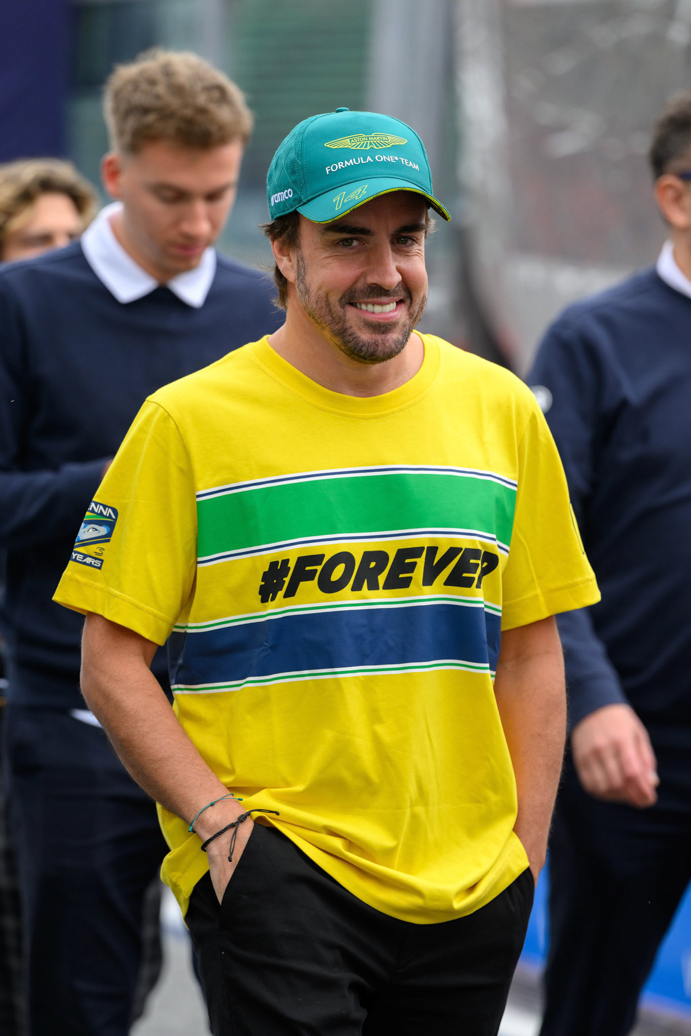 Fernando Alonso #14, Aston Martin Aramco F1 Team; F1 GP Imola / Italien Donnerstag, 16.05.2024