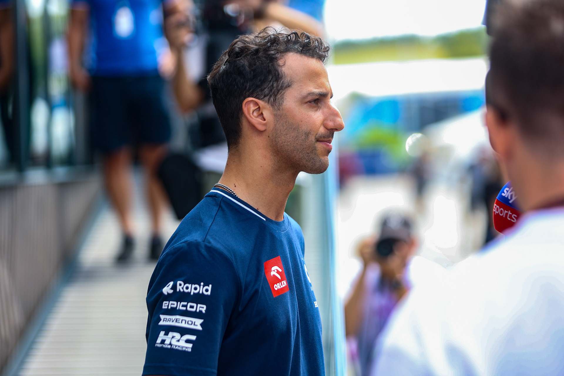 Daniel Ricciardo, Scuderia Alpha Tauri; Formel 1 GP Budapest / Ungarn. Donnerstag, 20.07.2023