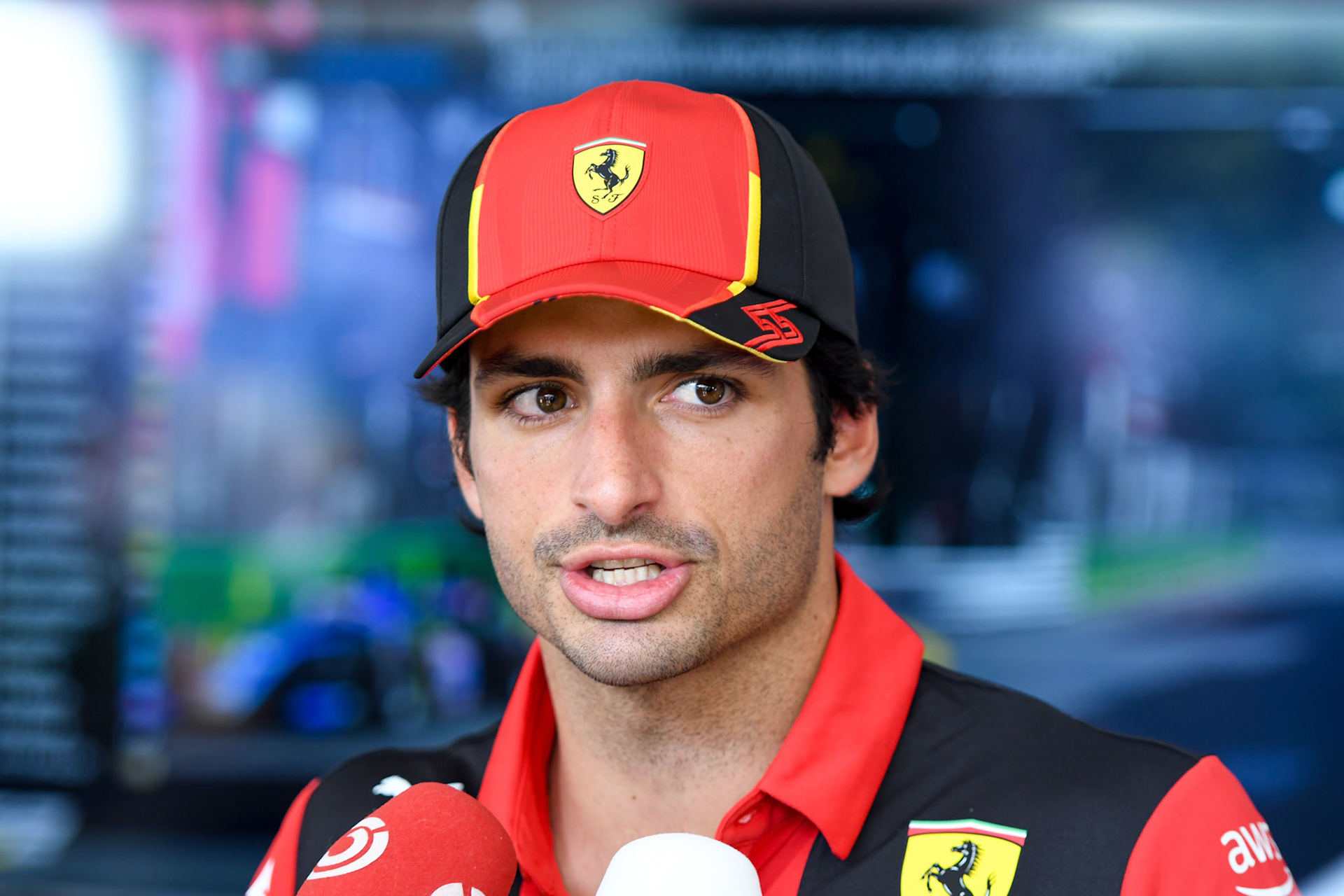 Carlos Sainz (ESP) Scuderia Ferrari; Formel 1 GP Monaco. Donnerstag 25.05.2023