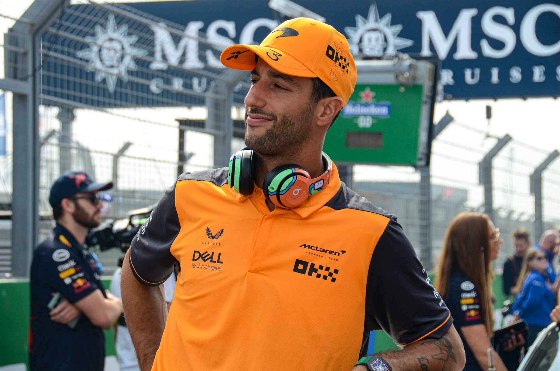 Daniel Ricciardo (GBR) McLaren; Formel 1 GP Holland Zandvoort, Sonntag, 04.09.2022