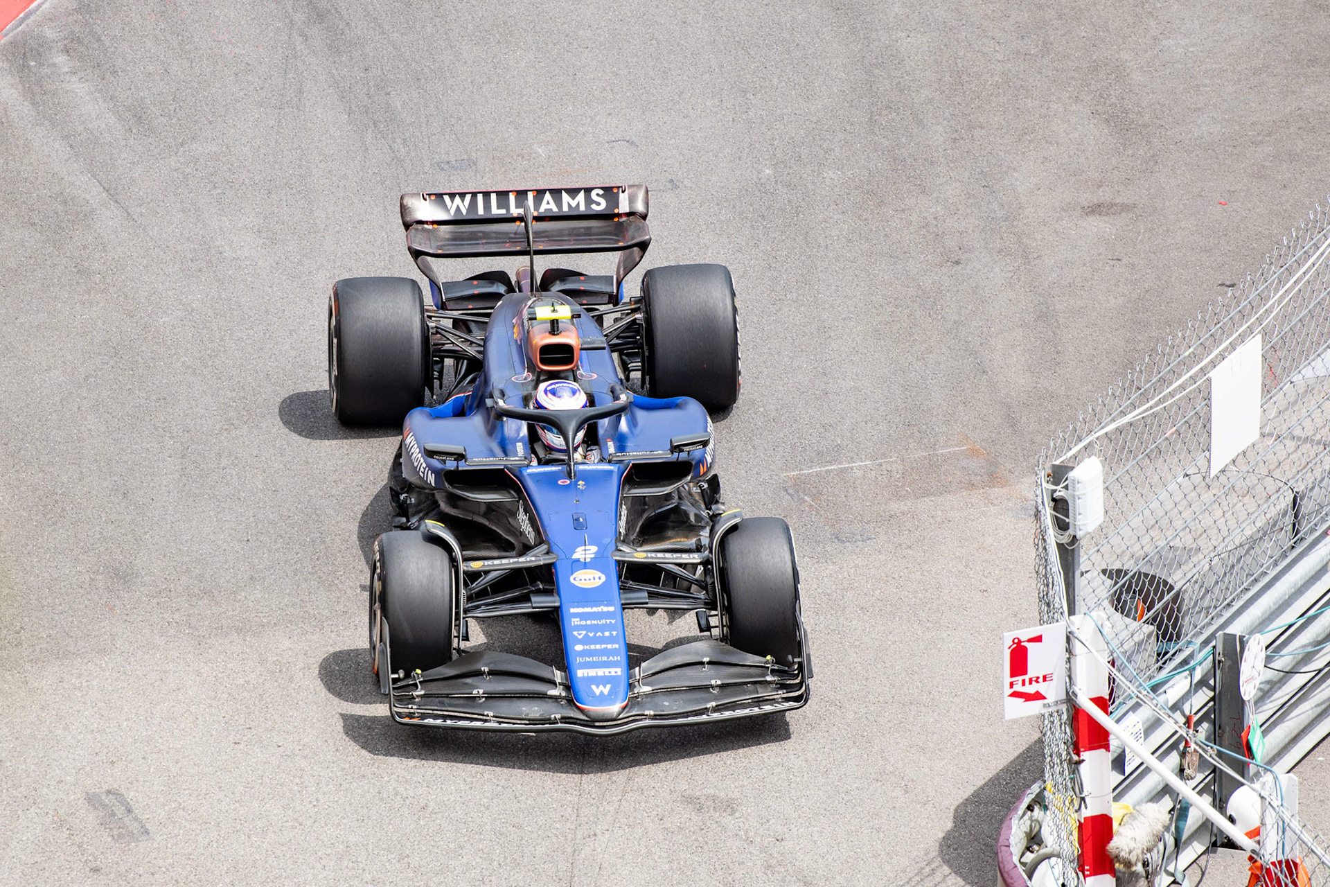 Logan Sargeant #2, Williams Racing; Formel1 GP Monaco Freitag, 24.05.2024