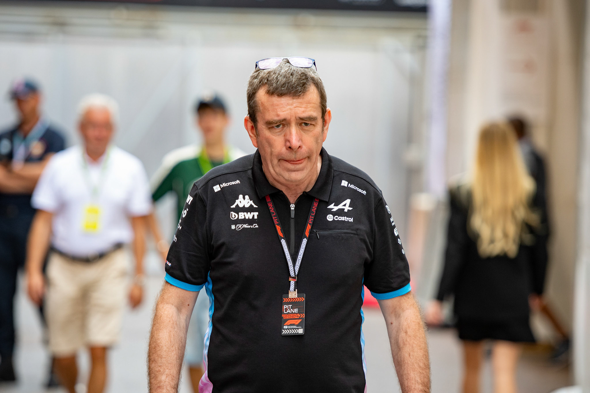 Bruno Famin, Teamchef BWT Alpine F1 Team; Formel1 GP Monaco Sonntag, 26.05.2024