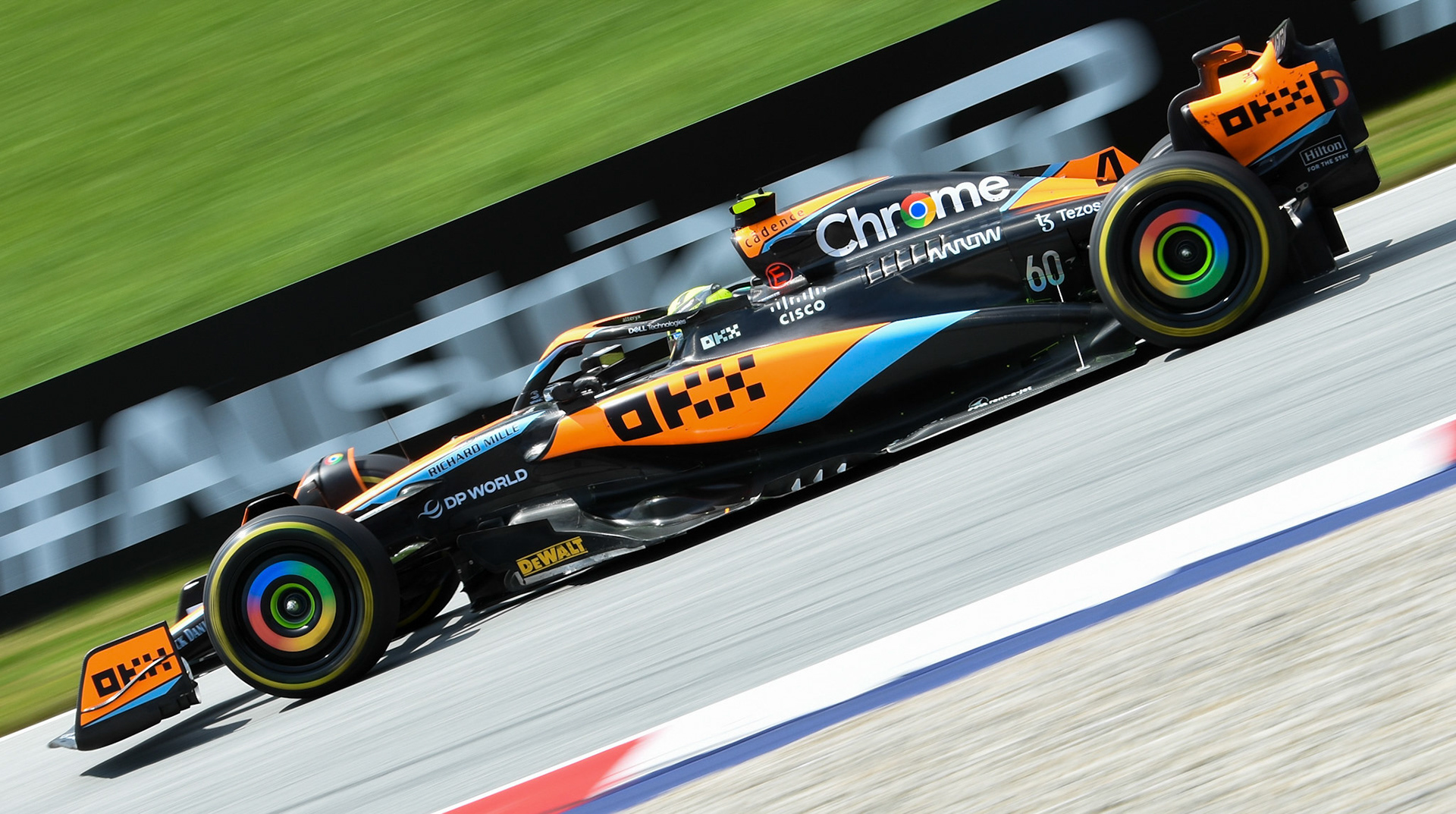 Lando Norris (GBR) McLaren F1 Team; Formel 1 GP Austria / Österreich. Freitag, 30.06.2023