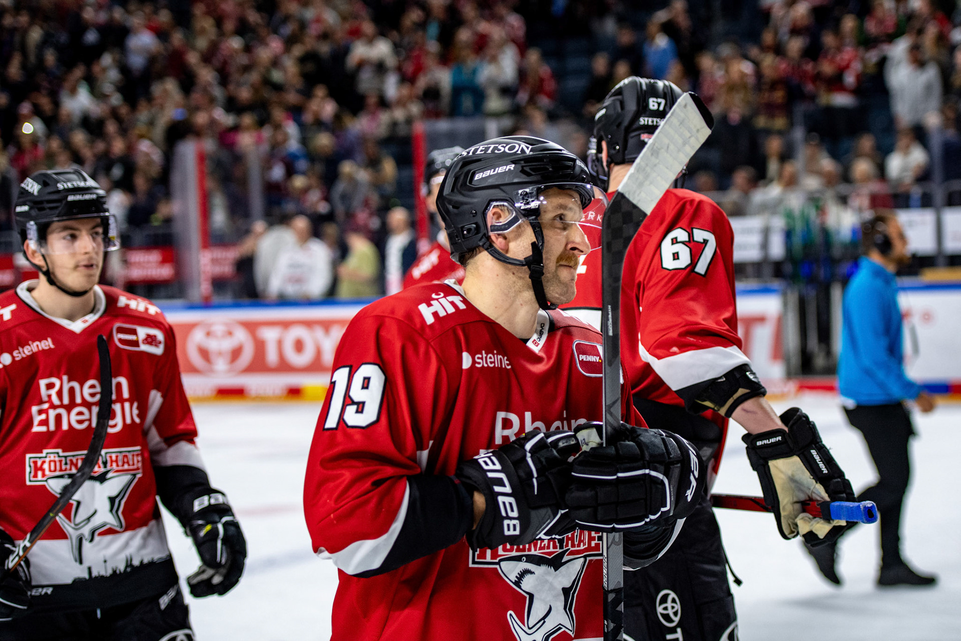Frederik Storm; DEL Kölner Haie - Augsburger Panther, 03.10.2023