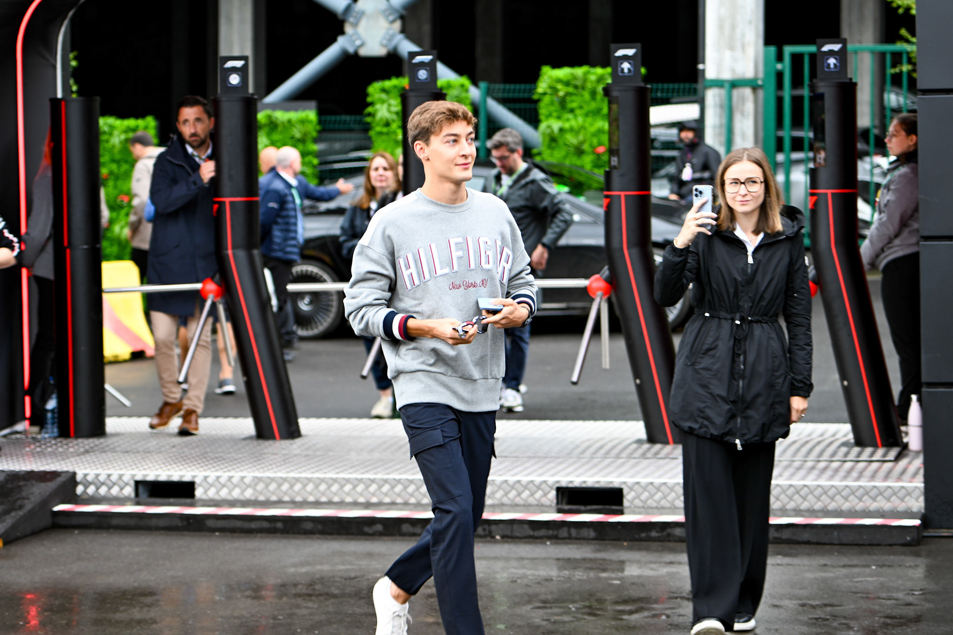 George Russell (GBR) Mercedes AMG F1 Team; Formel 1 GP Spa Francorchamps/ Belgien. Samstag, 29.07.2023