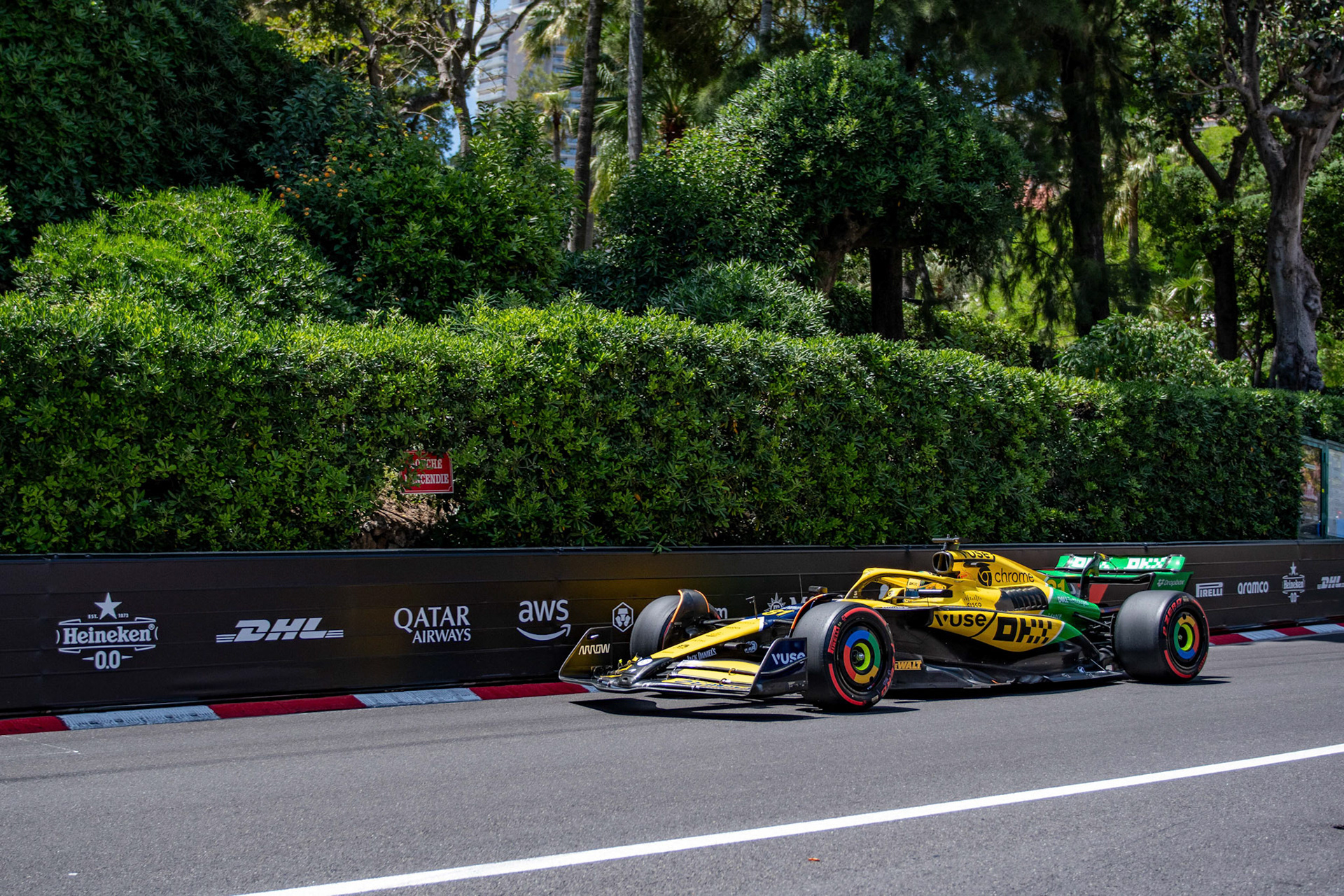 Oscar Piastri #81, McLaren Formula 1 Team; Formel1 GP Monaco Samstag, 25.05.2024