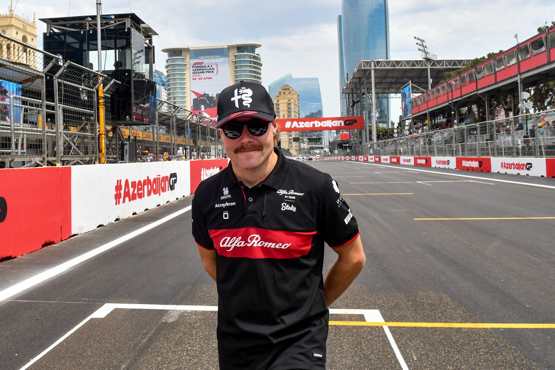 Valtteri Bottas (FIN) Alfa Romeo F1 Team; Formel 1 GP Baku Azerbaijan. Sonntag 30.04.2023