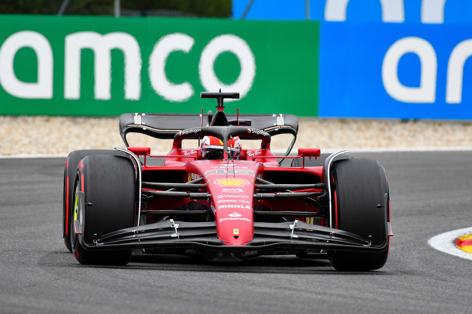 Charles Leclerc (MCO) Scuderia Ferrari; Formel 1 GP Belgien. Samstag, 27.08.2022