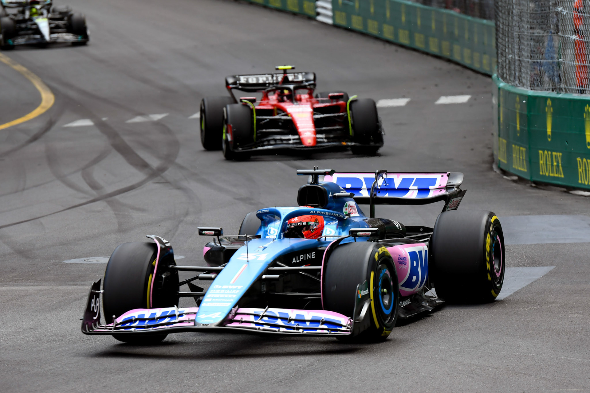 Esteban Ocon (FRA) Alpine F1 Team; Formel 1 GP Monaco. Sonntag 28.05.2023