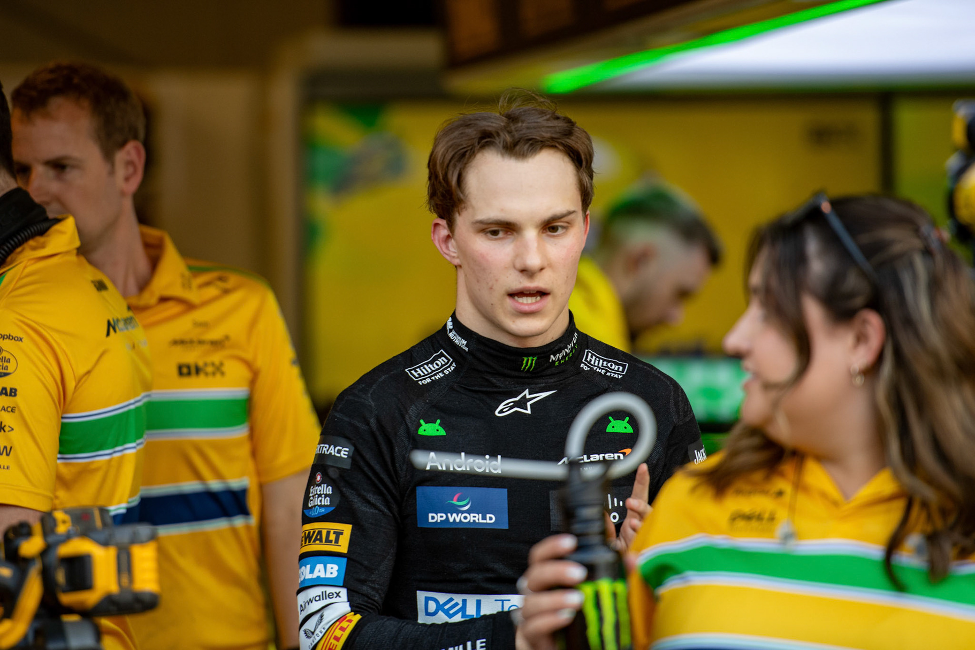 Oscar Piastri #81, McLaren Formula 1 Team; Formel1 GP Monaco Freitag, 24.05.2024