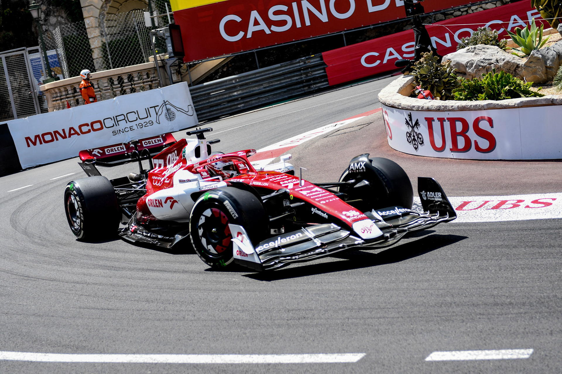 Valtteri Bottas (FIN) Alfa Romeo Racing; Formel 1 Monaco am 27.05.2022