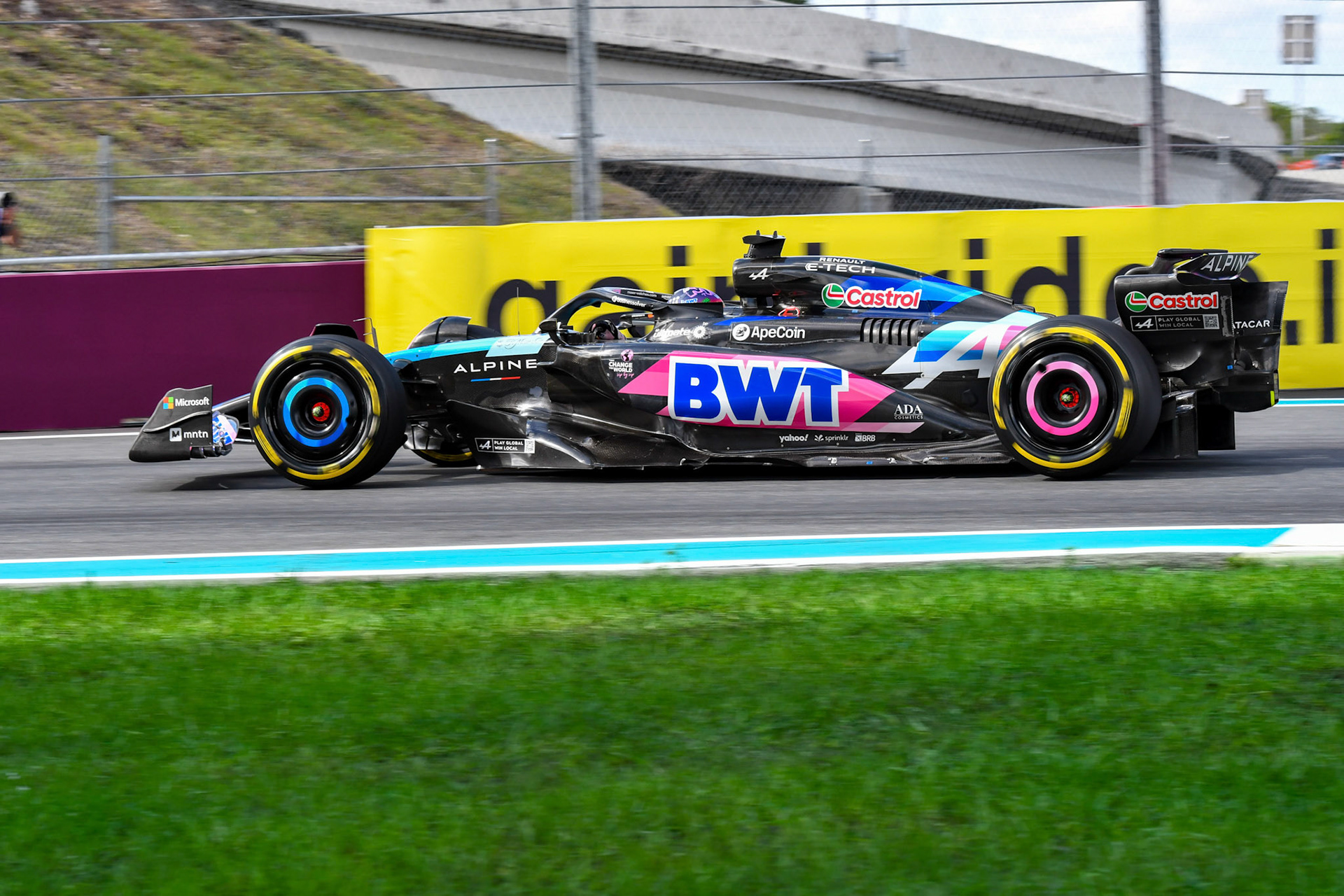 Esteban Ocon #31, BWT Alpine F1 Team; Formel 1 GP Miami / USA. 05.05.2024