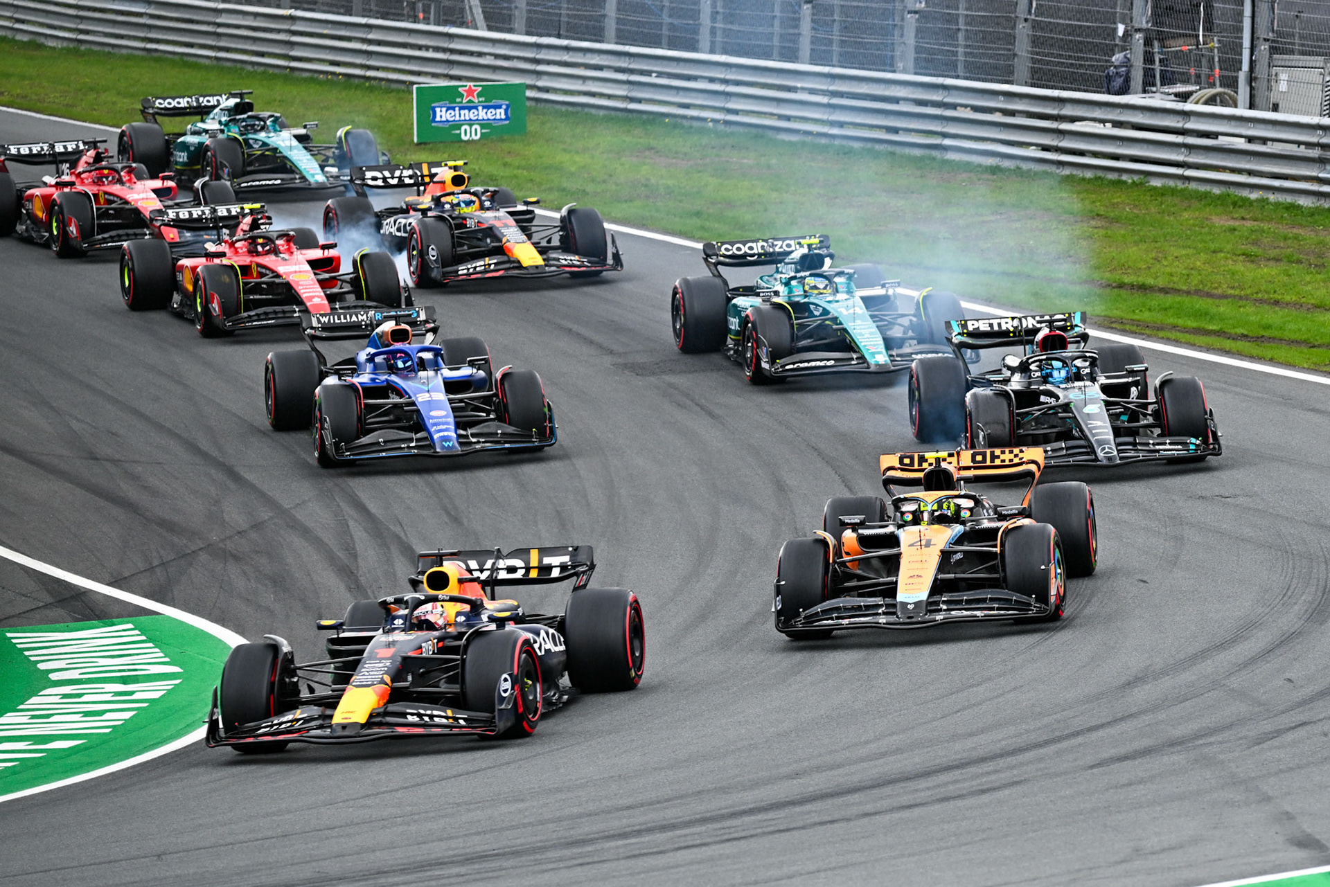 Lando Norris (GBR) McLaren F1 Team; Formel 1 GP Holland / Zandvoort. Sonntag, 27.08.2023