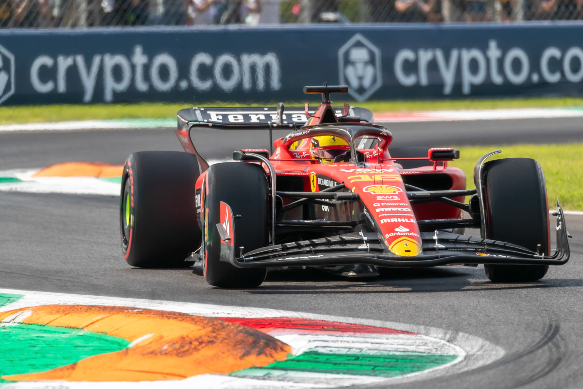 Charles Leclerc (MCO) Scuderia Ferrari;Formel 1 GP Italien / Monza. Samstag, 02.09.2023