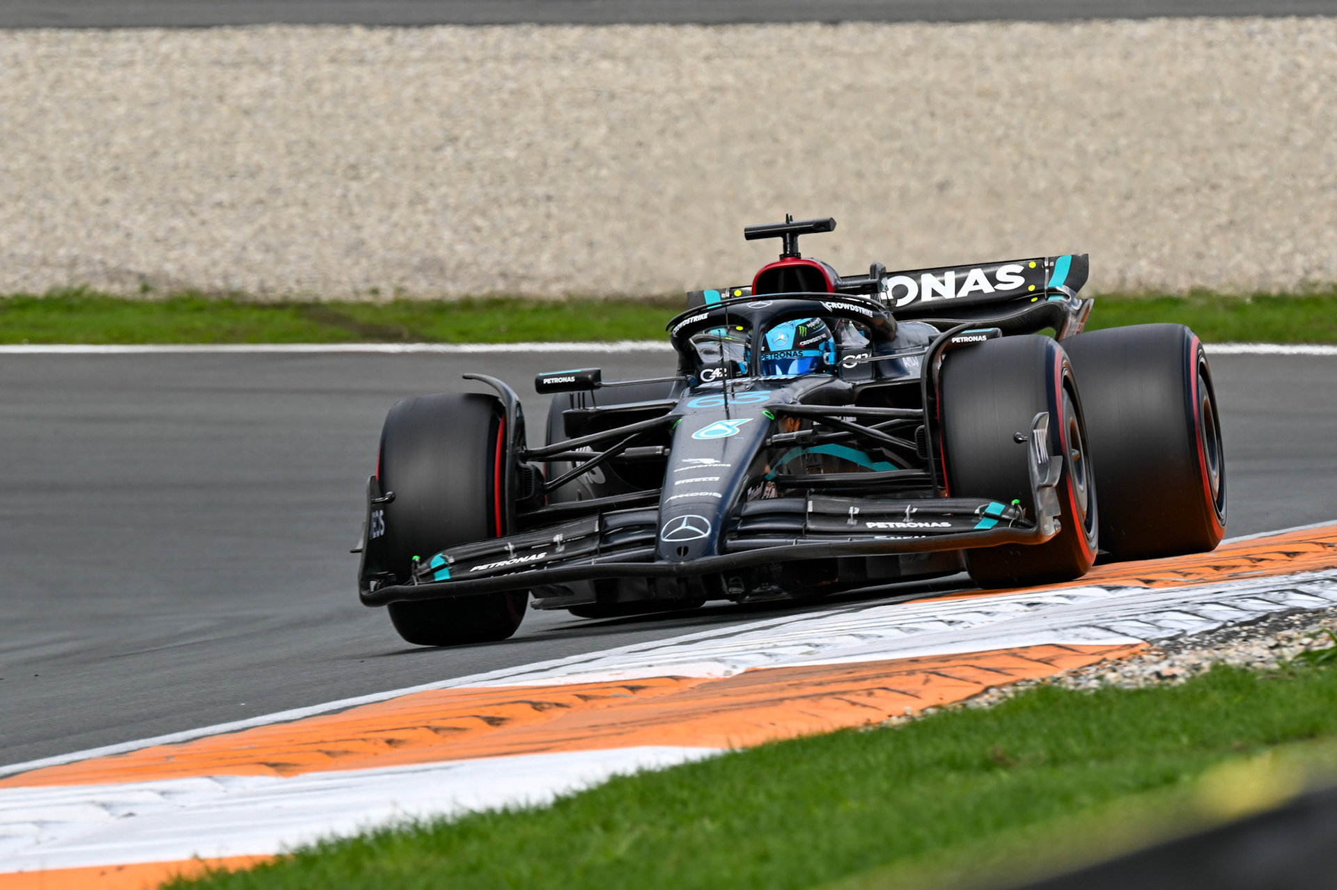 George Russell (GBR) Mercedes AMG F1 Team; Formel 1 GP Holland / Zandvoort. Sonntag, 27.08.2023