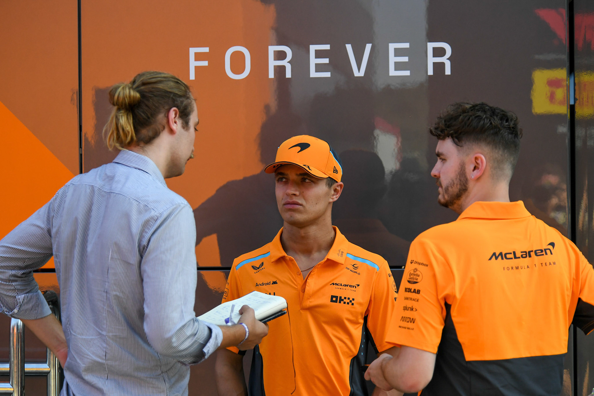 Lando Norris #4, McLaren Formula 1 Team;Formel 1 Budapest / Ungarn, 20.07.2024
