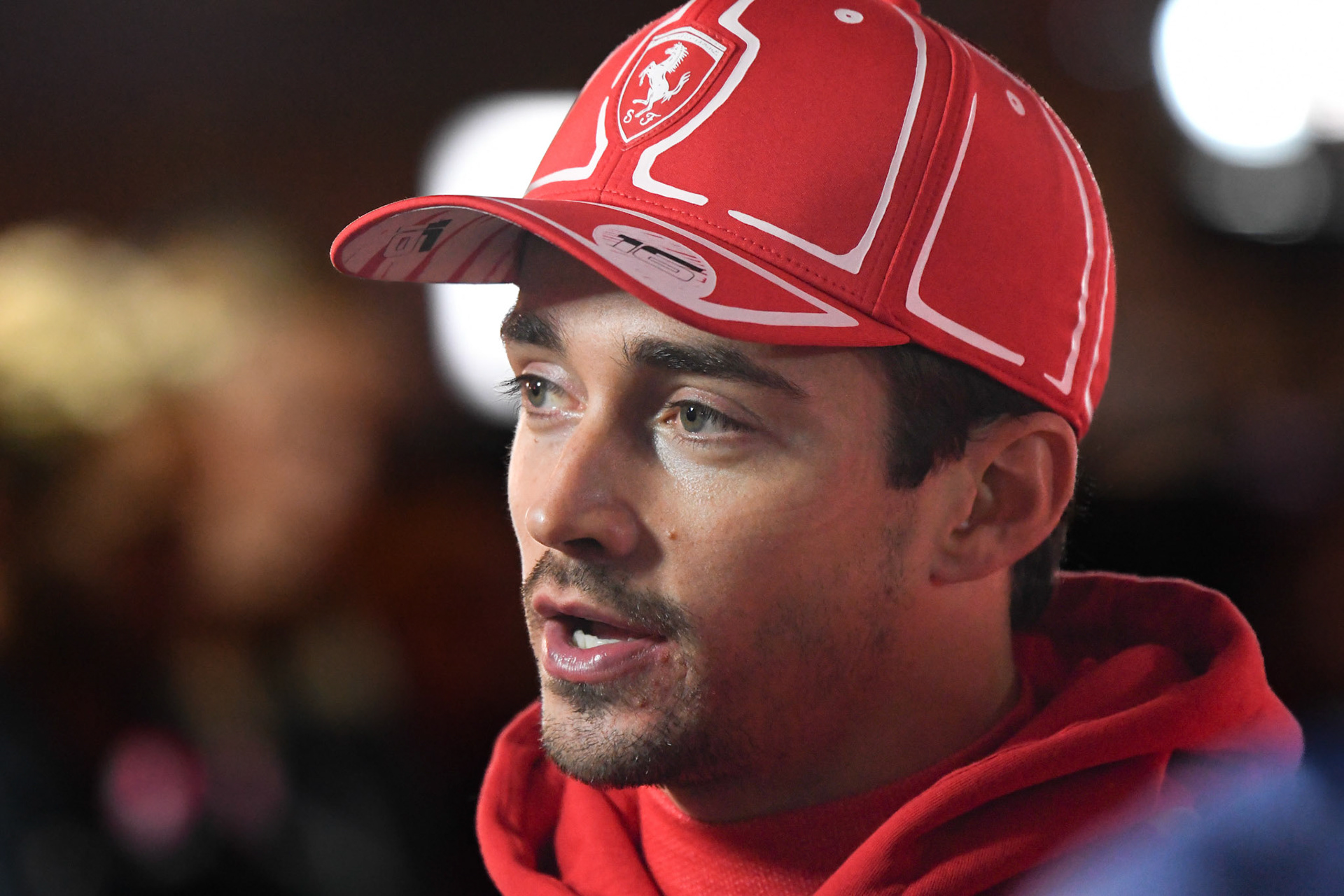 Charles Leclerc (MCO) Scuderia Ferrari;Formel 1 GP USA Las Vegas. Sonntag 19.11.2023