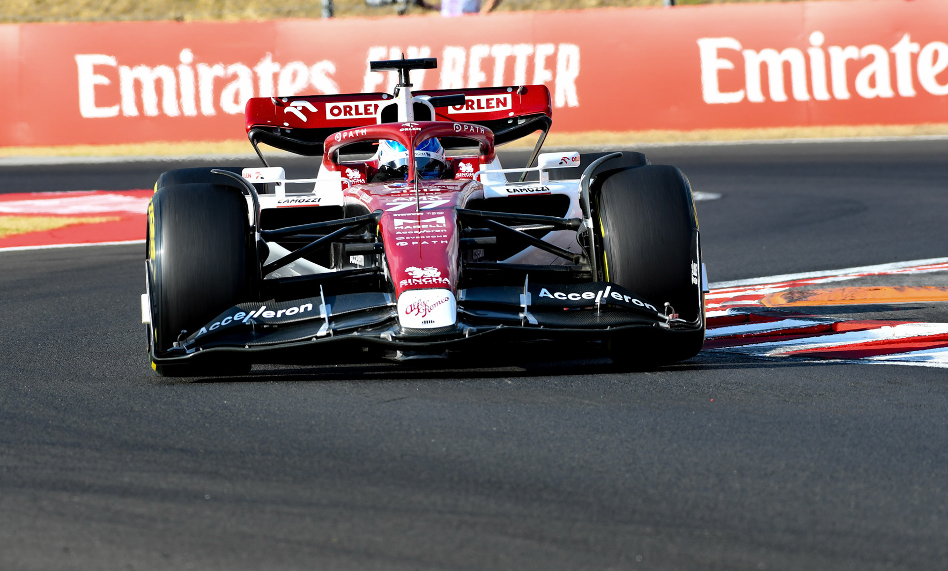 Valtteri Bottas (FIN) Alfa Romeo Racing; Formel 1 Ungarn am 29.07.2022