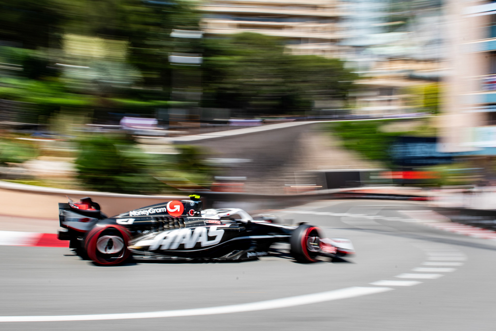 Nico Hülkenberg #27, MoneyGram Haas F1 Team; Formel1 GP Monaco Samstag, 25.05.2024