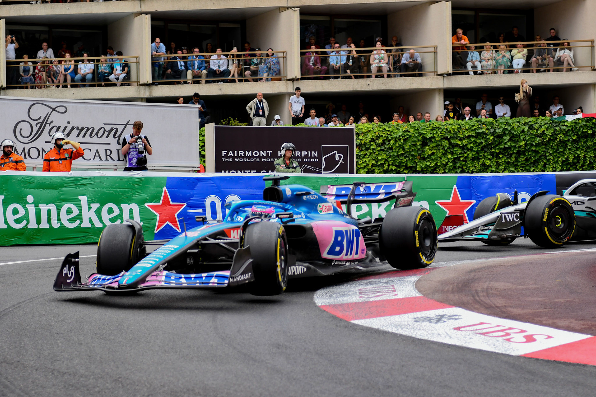Fernando Alonso (ESP) Alpine F1 Team; Formel 1 Monaco am 29.05.2022