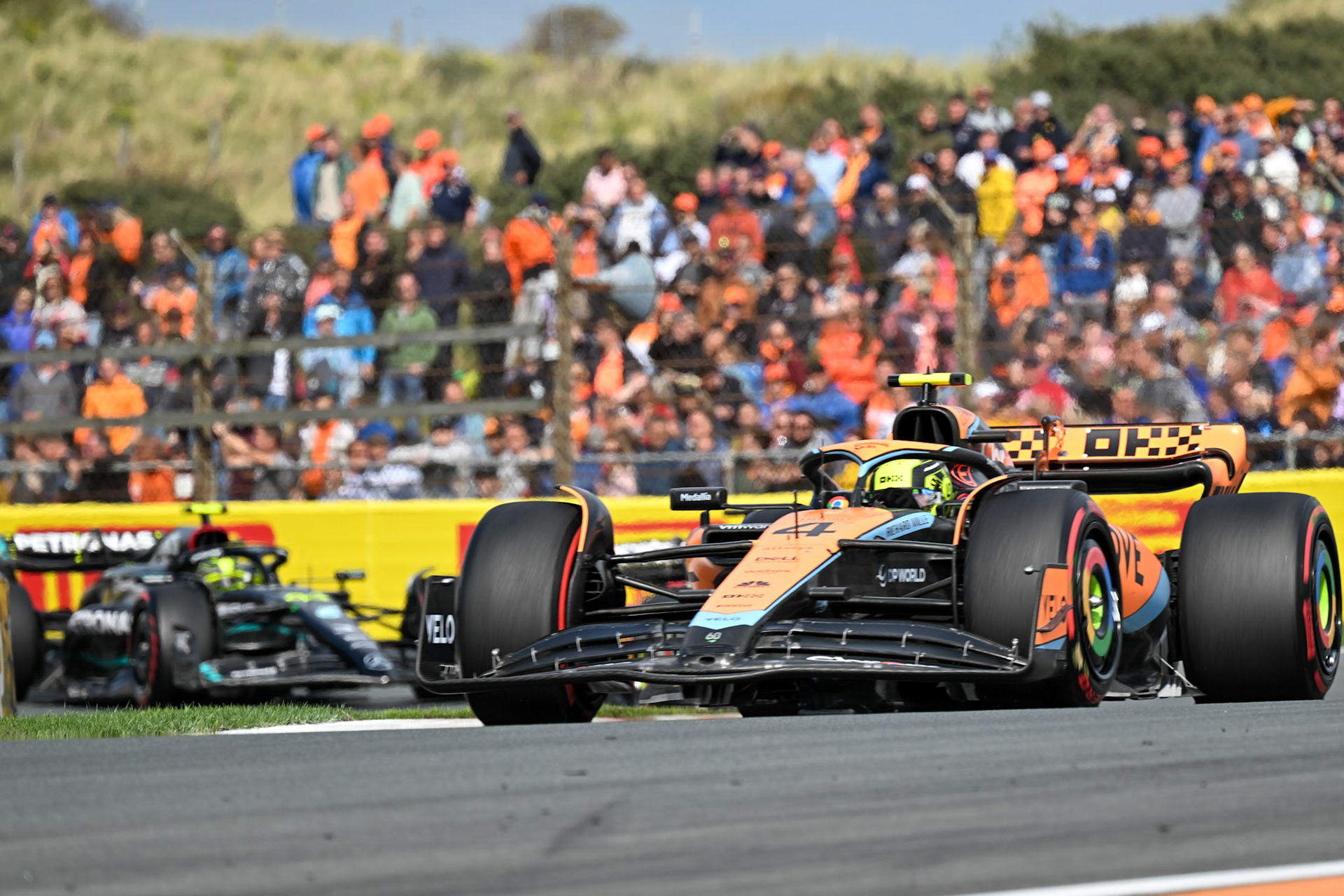 Lando Norris (GBR) McLaren F1 Team; Formel 1 GP Holland / Zandvoort. Sonntag, 27.08.2023
