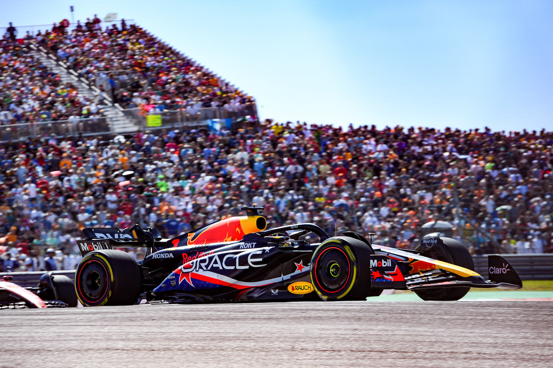 Max Verstappen (NED) Red Bull Racing;Formel 1 GP USA Austin Texas. Sonntag 22.10.2023