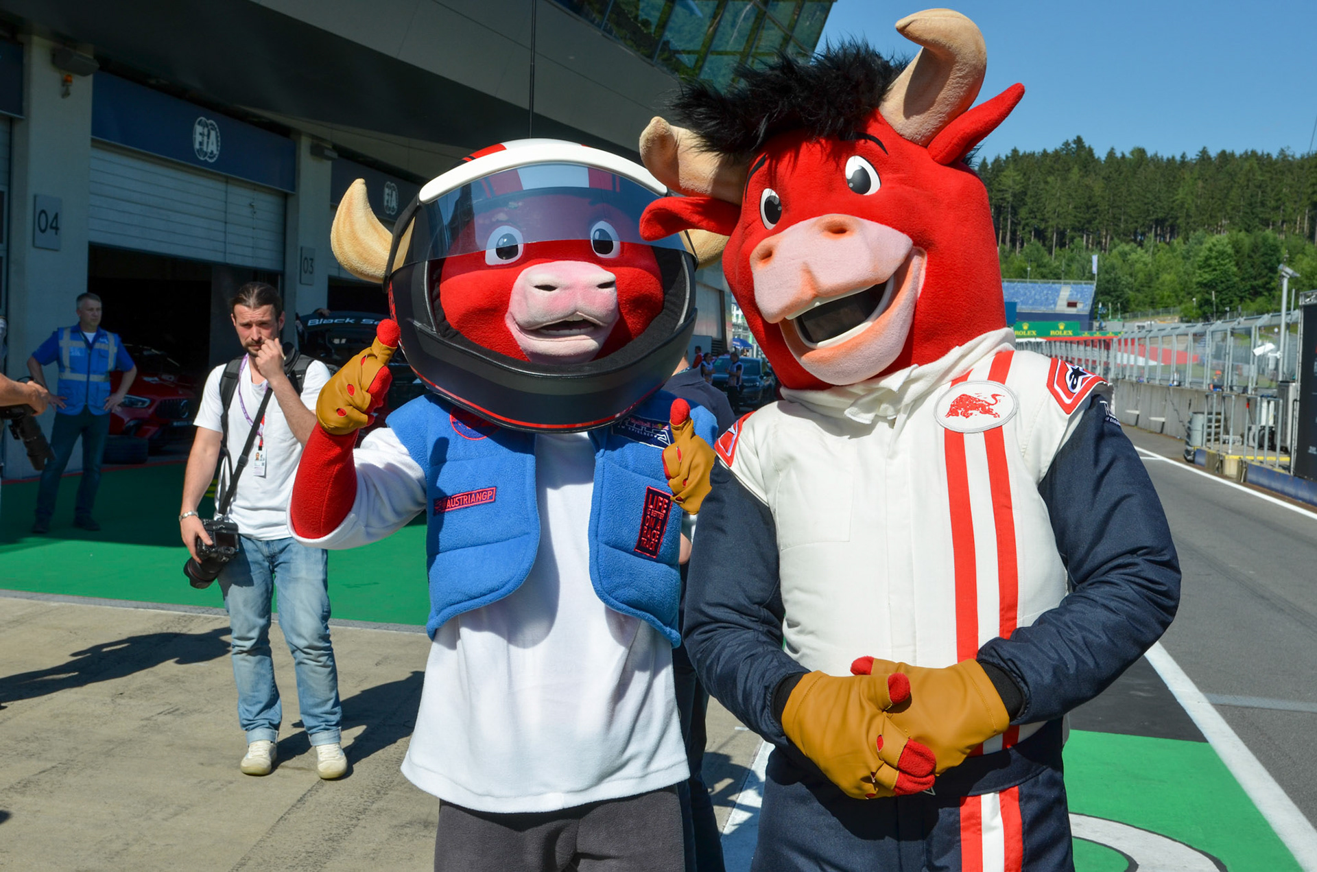 Paddock / Pitlane;Formel 1 GP Austria / Österreich. Donnerstag 29.06.2023