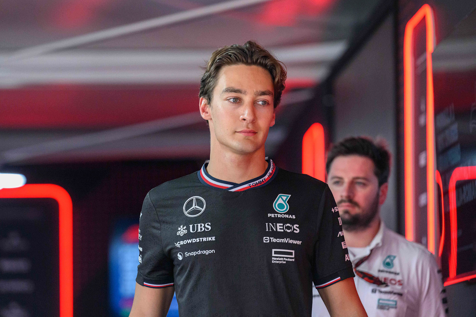 George Russell #63, Mercedes-AMG Petronas F1 Team; F1 GP Imola / Italien Freitag, 17.05.2024