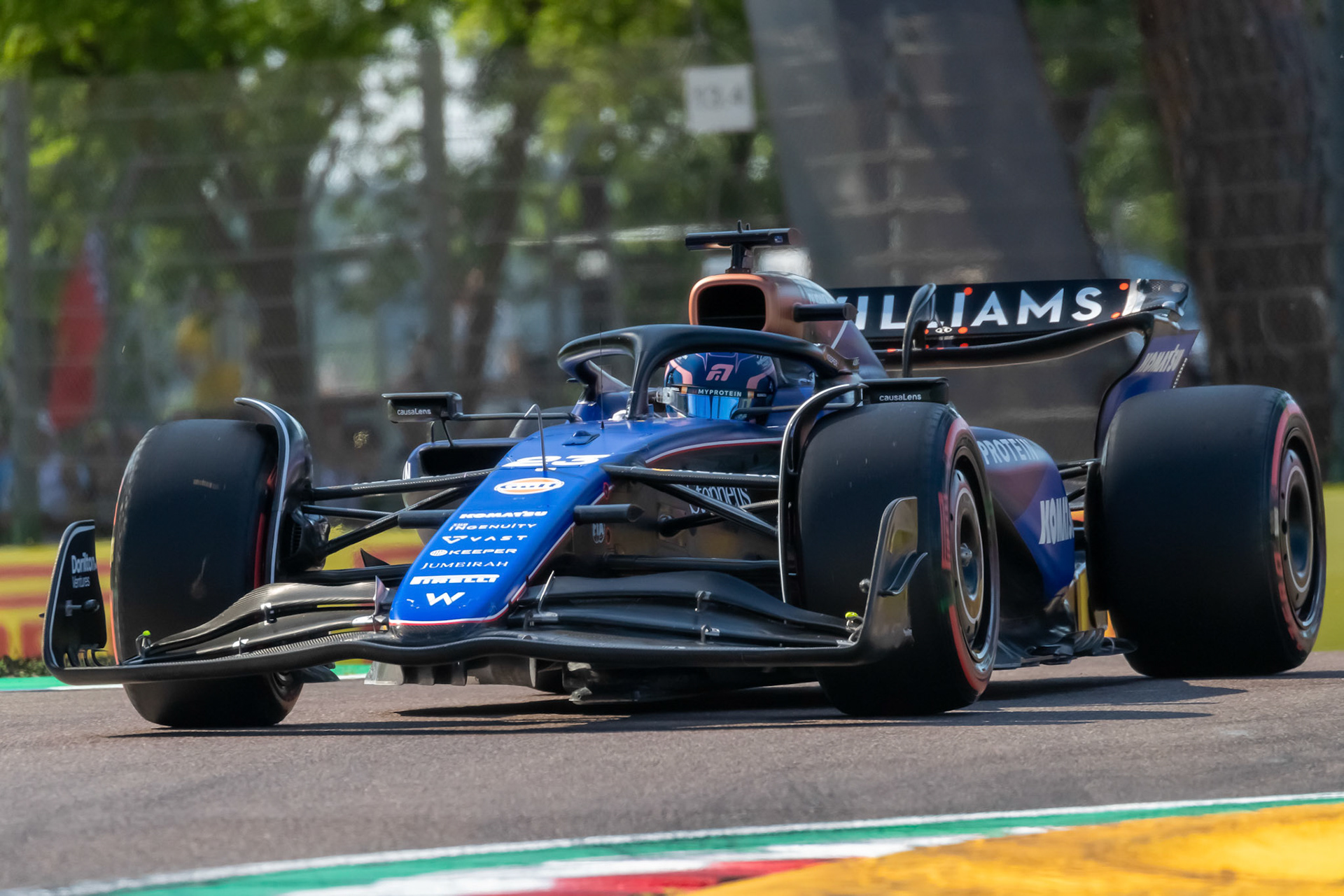 Alexander Albon #23, Williams Racing; F1 GP Imola / Italien Samstag, 18.05.2024