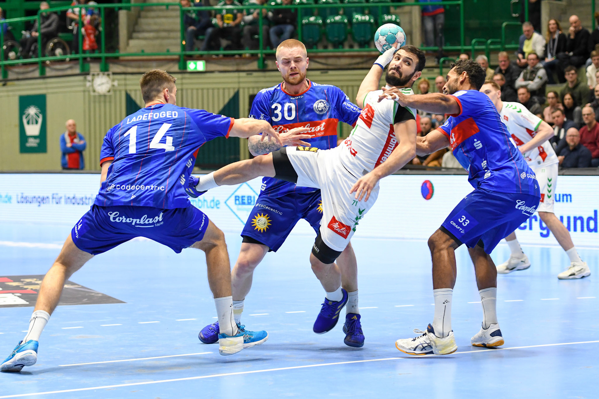 Mohamed Amine Darmoul; Handball Bundesliga; BHC 06 - GWD Minden 02.03.2023