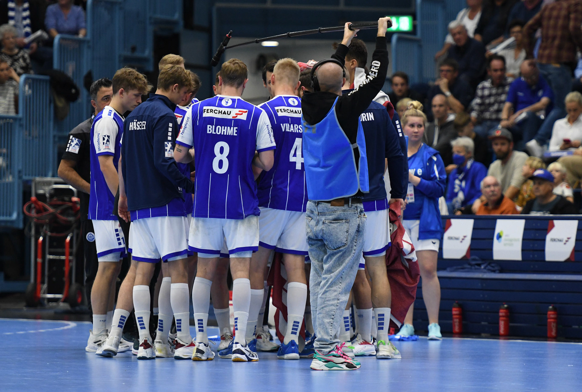 VfL Gummersbach; Handball Bundesliga; VfL Gummersbach - SCDHFK Leipzig 09.10.2022